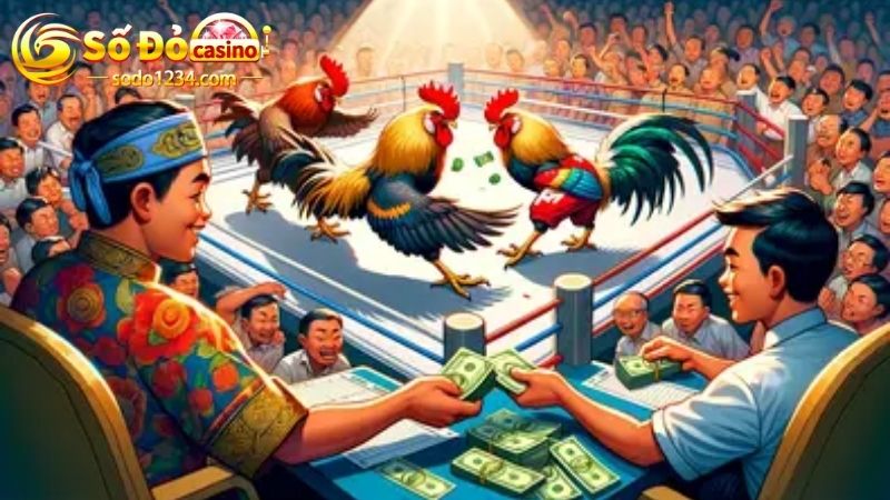 Cược đá gà nhận tiền hoàn không giới hạn tại cổng game 