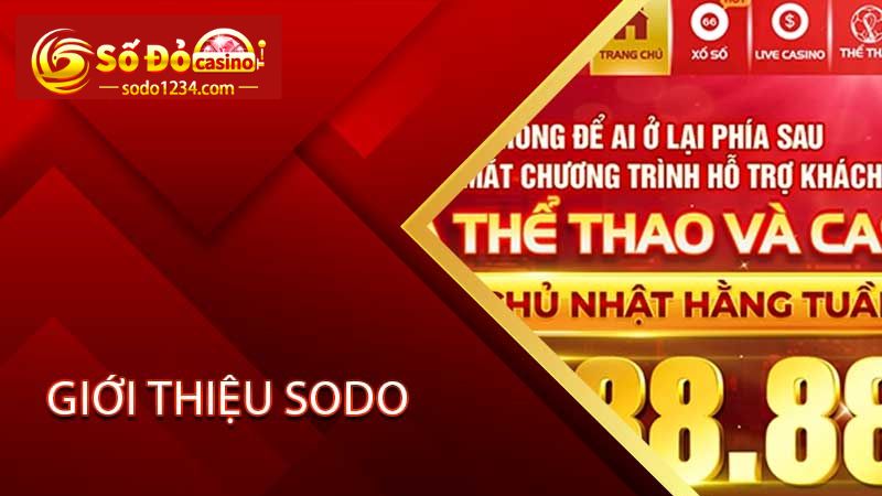 Giới thiệu Sodo - Nhà cái trực tuyến uy tín hàng đầu