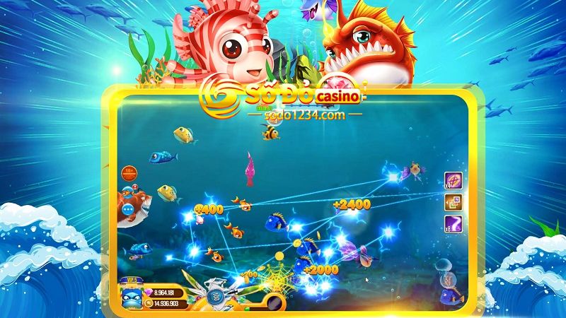 Game bắn cá Sodo hỗ trợ các tính năng nâng cao tỷ lệ săn boss thành công 